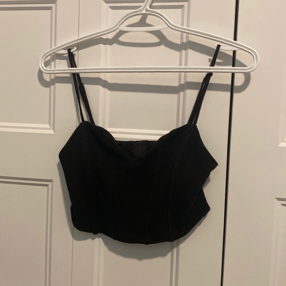 Dynamite Corset Crop Top